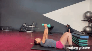 Crucifixo reto halter